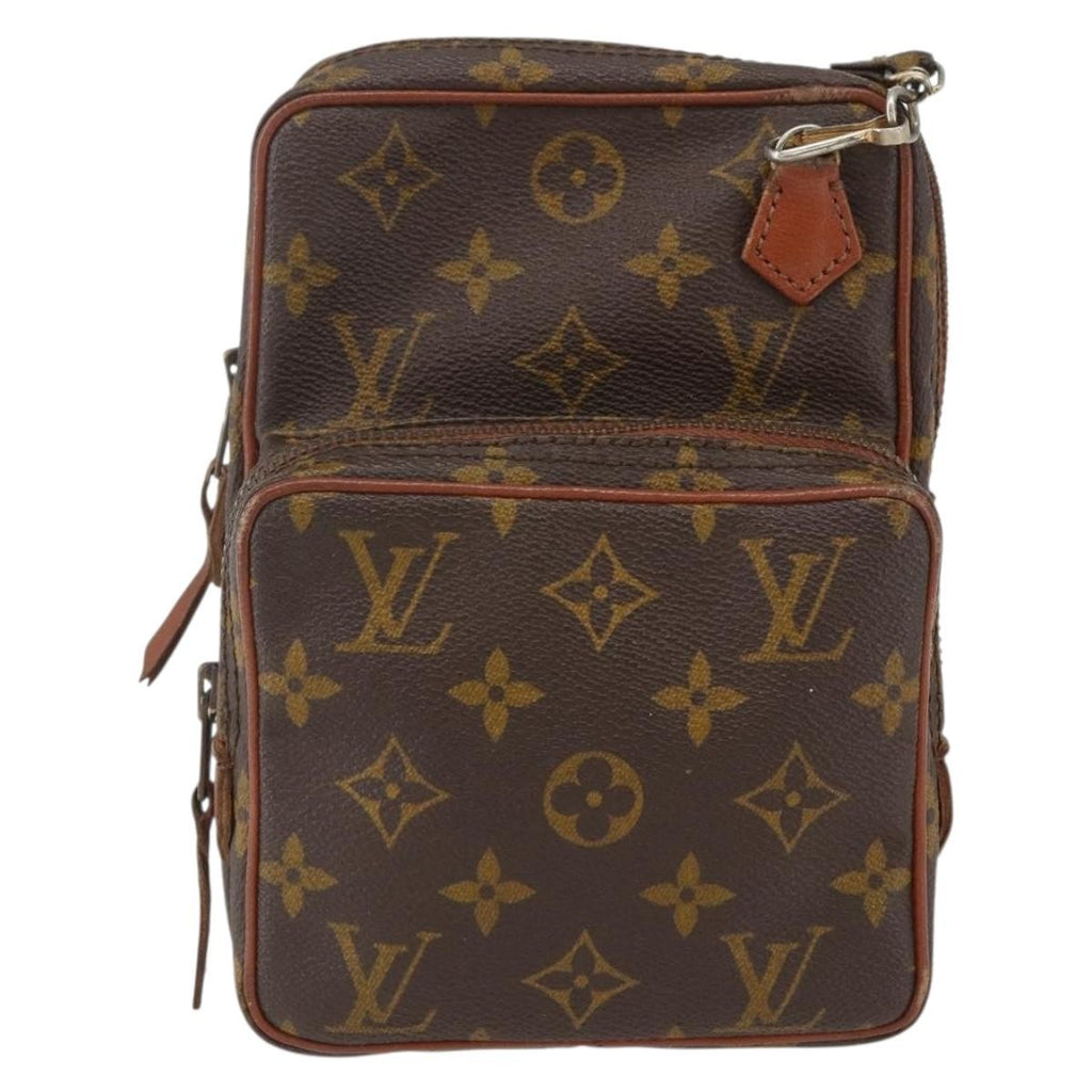 Louis Vuitton Amazone Bag Monogram Canvas Brown Canvas Shoulder Bag