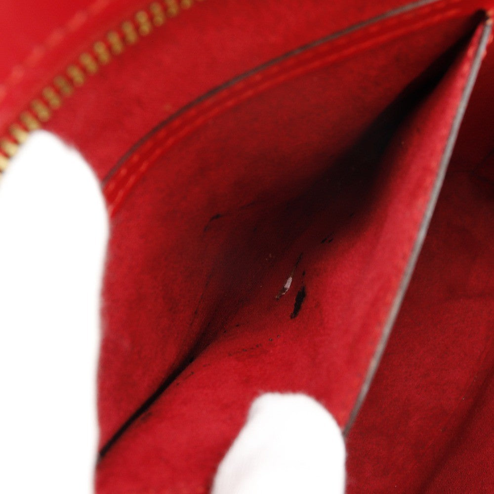 Louis Vuitton Saint Jacques Handbag Epi Leather Red Leather Shoulder Bag