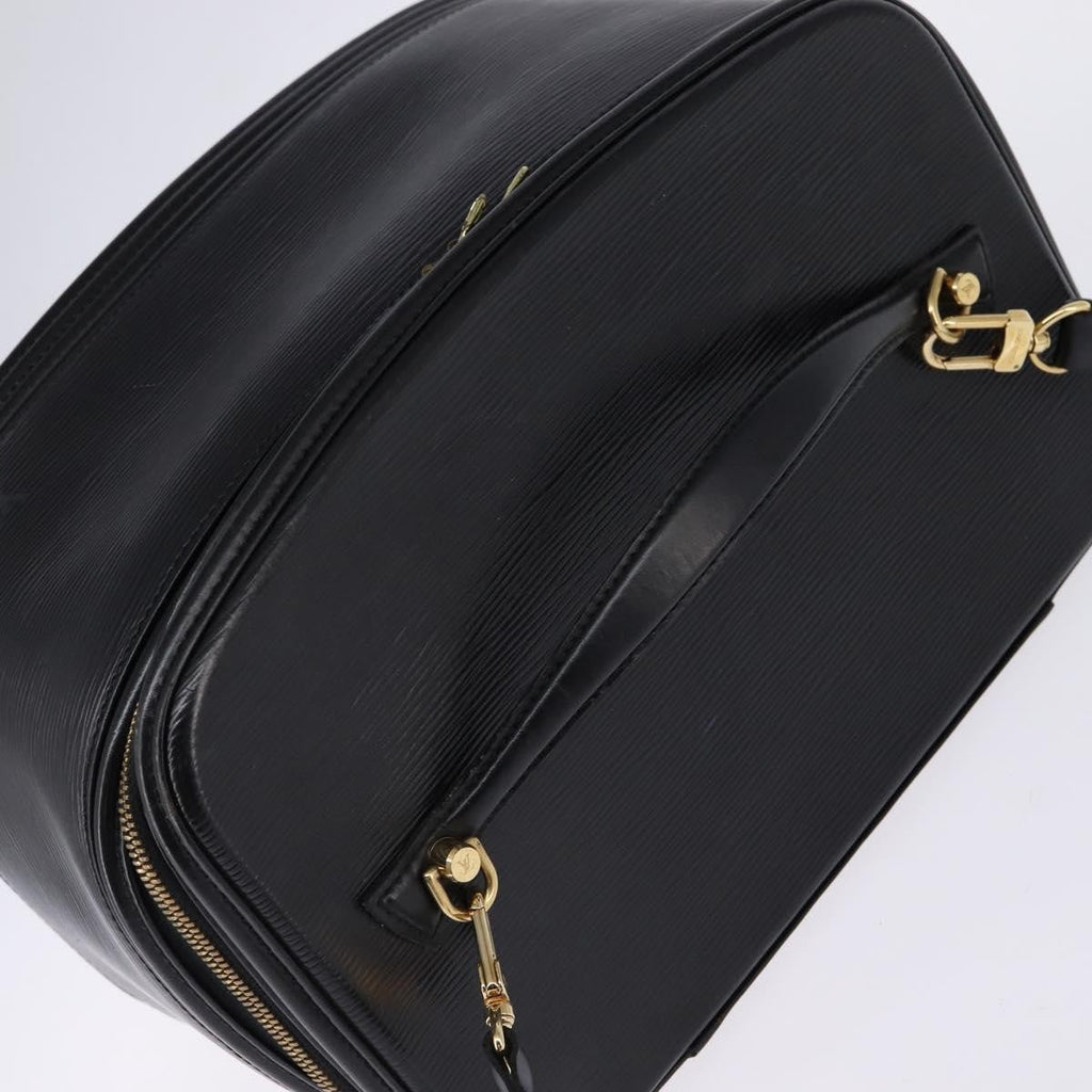 Louis Vuitton Nice Vanity Case Epi Leather Black Leather Bag