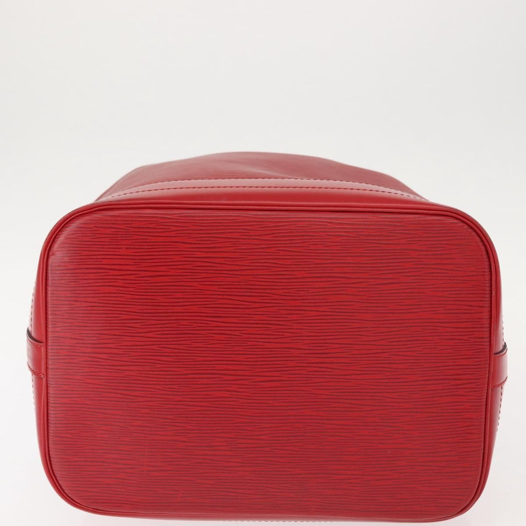 Louis Vuitton Noe Handbag Epi Leather Red Leather Shoulder Bag