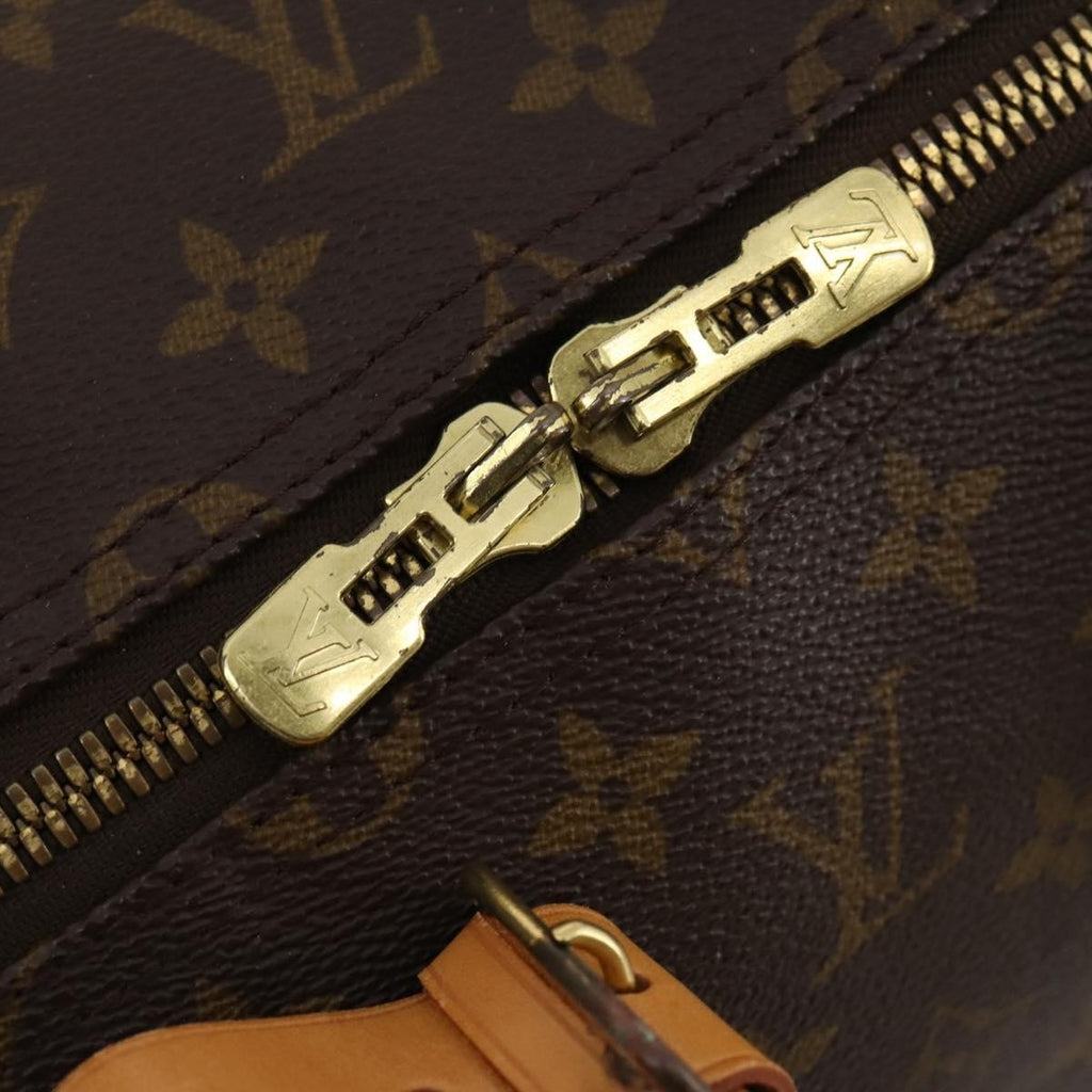 Louis Vuitton Keepall Bag Monogram Canvas Brown Canvas Travel Bag