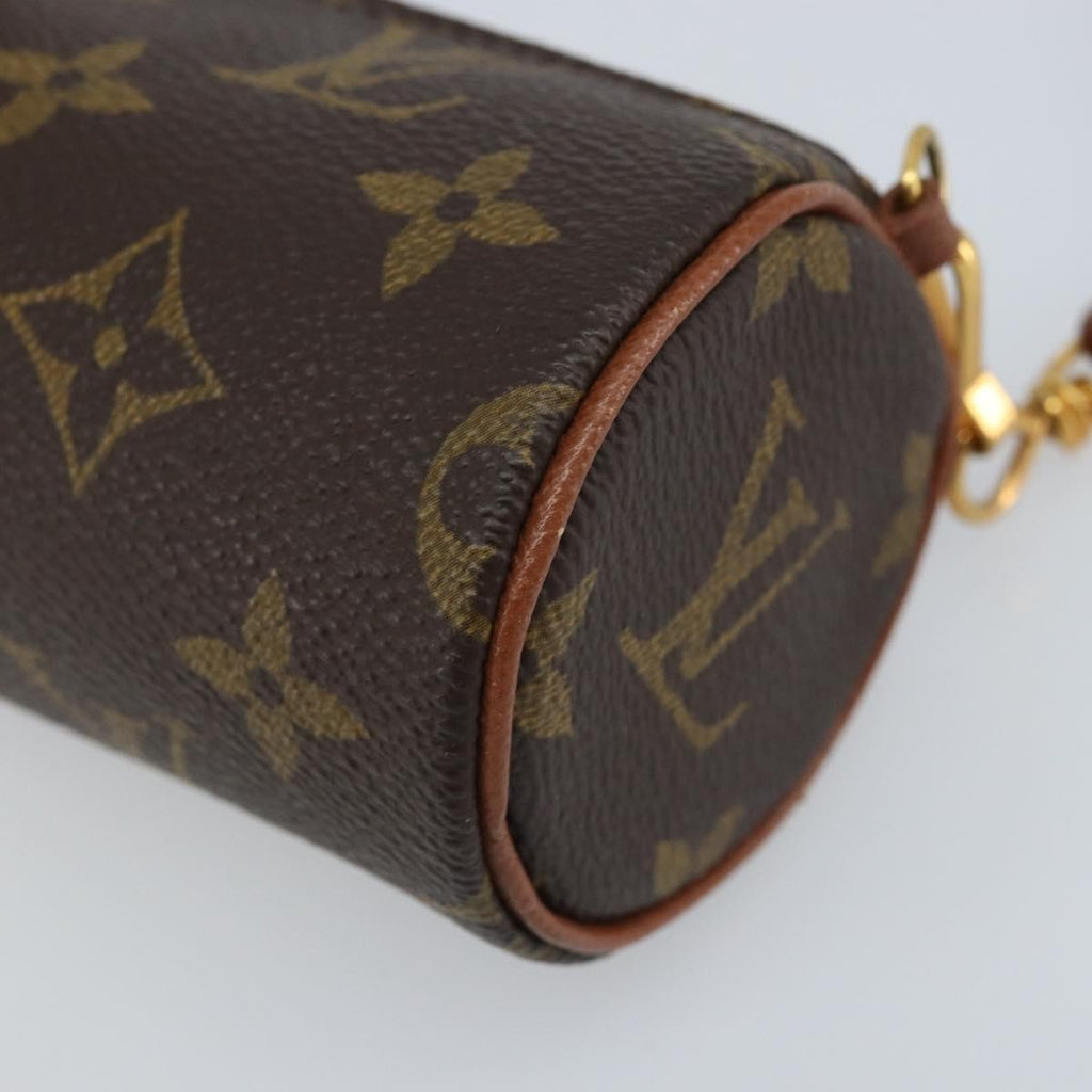 Louis Vuitton Papillon Pochette Monogram Canvas Brown Canvas Clutche & Pouche Bag