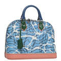 Louis Vuitton Alma Handbag Limited Edition Print Epi Leather Blue Leather Handbag