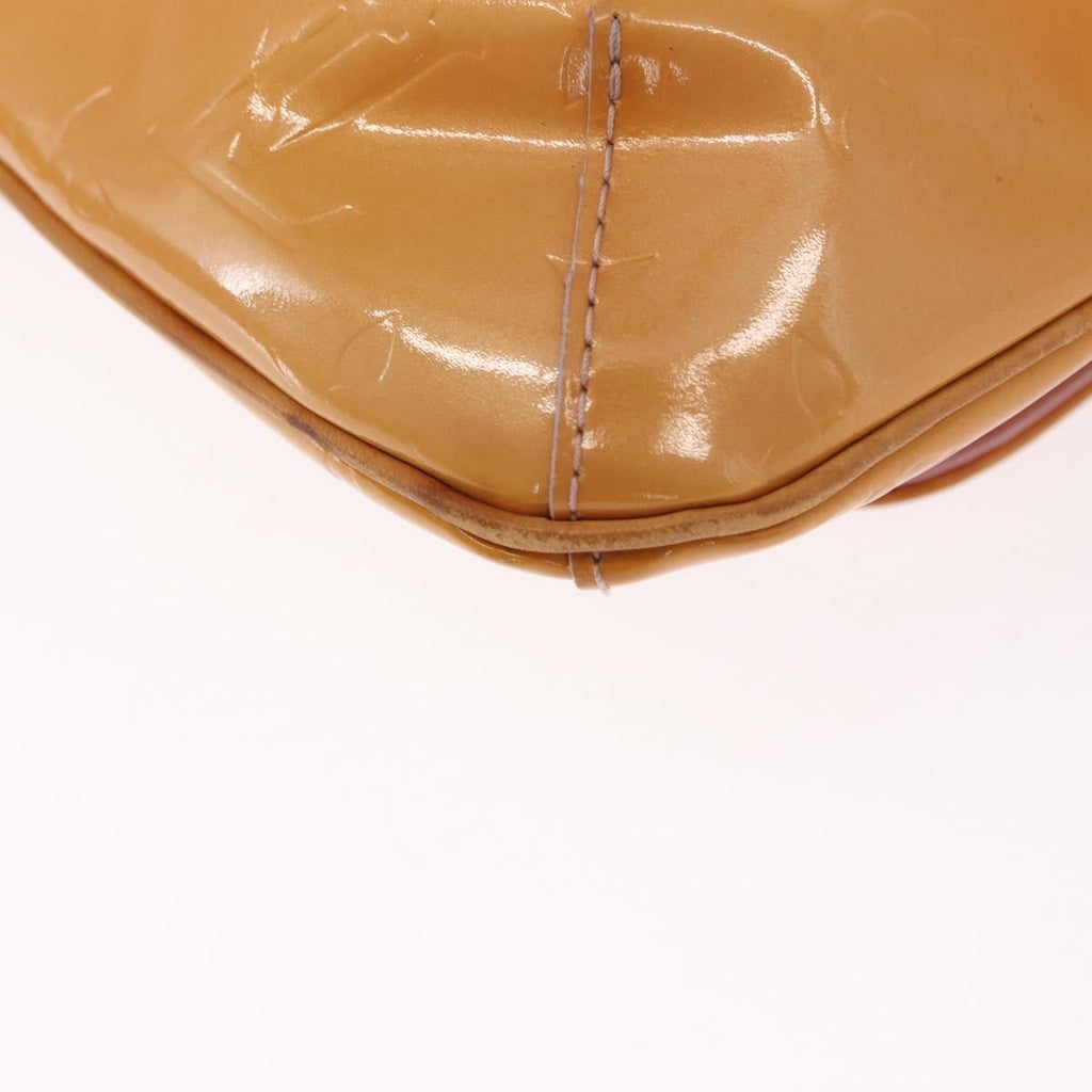 Louis Vuitton Thompson Street Handbag Monogram Vernis Yellow Patent_Leather Shoulder Bag