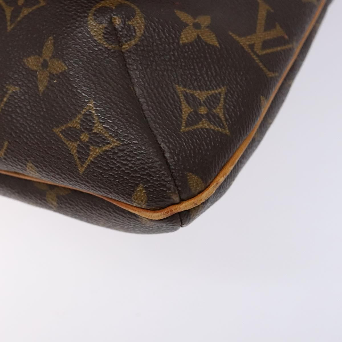 Louis Vuitton Musette Salsa Handbag Monogram Canvas Brown Canvas Bag