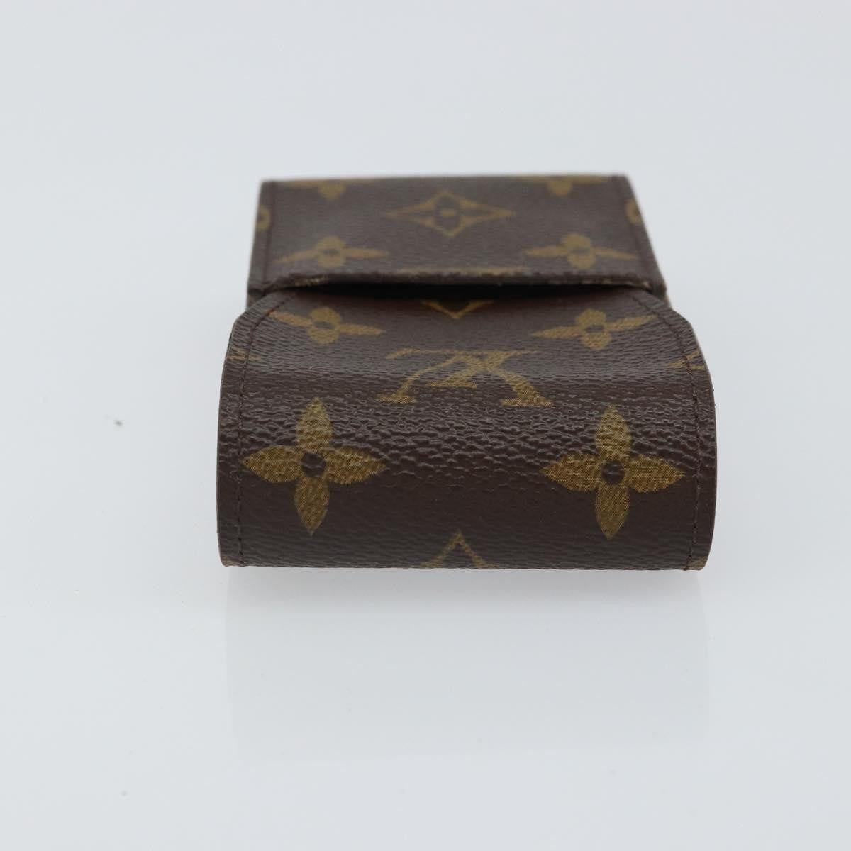 Louis Vuitton Etui Cigarette Case Monogram Canvas Brown Canvas Wallets Accessory