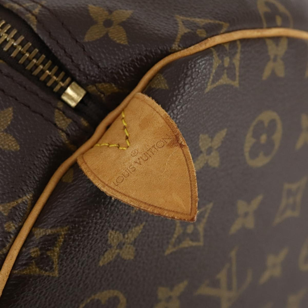 Louis Vuitton Keepall Bag Monogram Canvas Brown Canvas Travel Bag