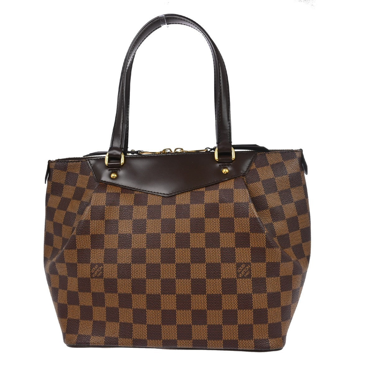 Louis Vuitton Westminster Handbag Damier Brown Canvas Shoulder Bag