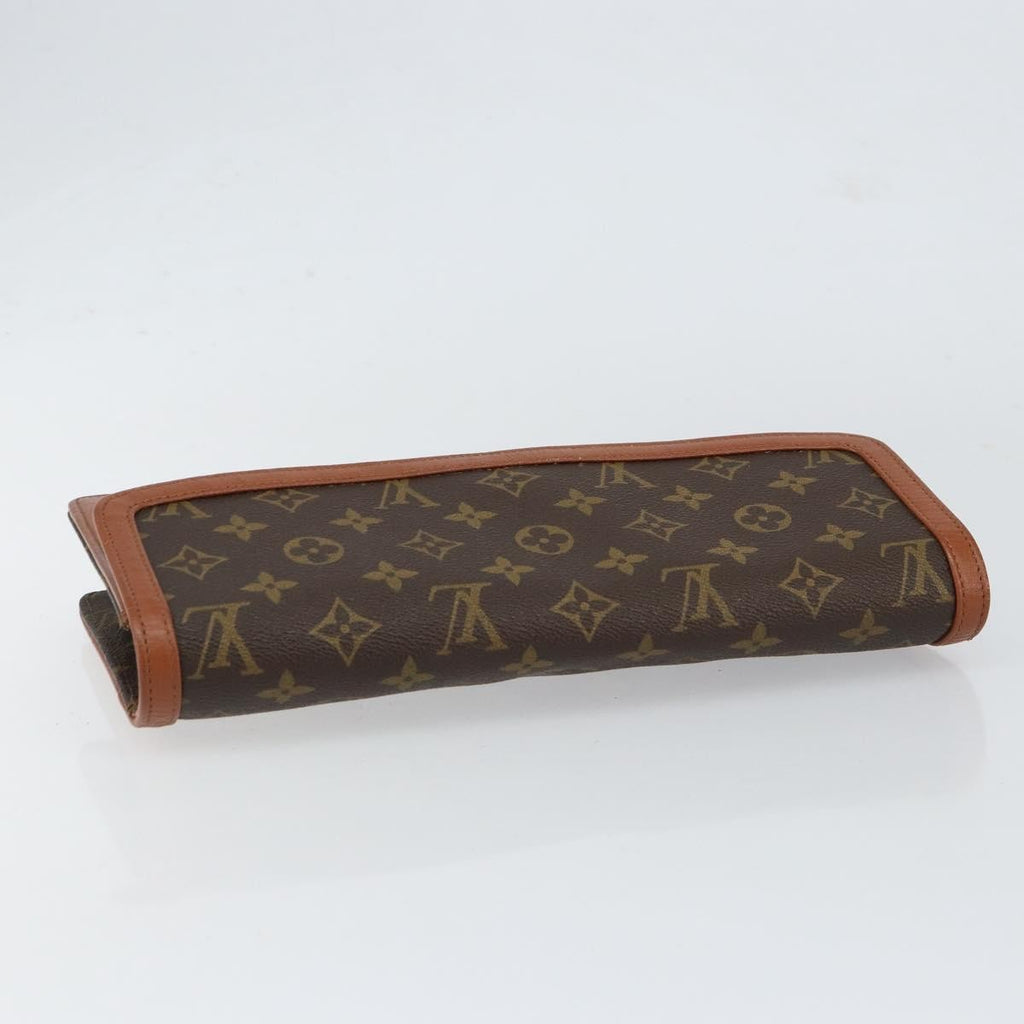 Louis Vuitton Dame Pochette Monogram Canvas Brown Canvas Clutche & Pouche Bag