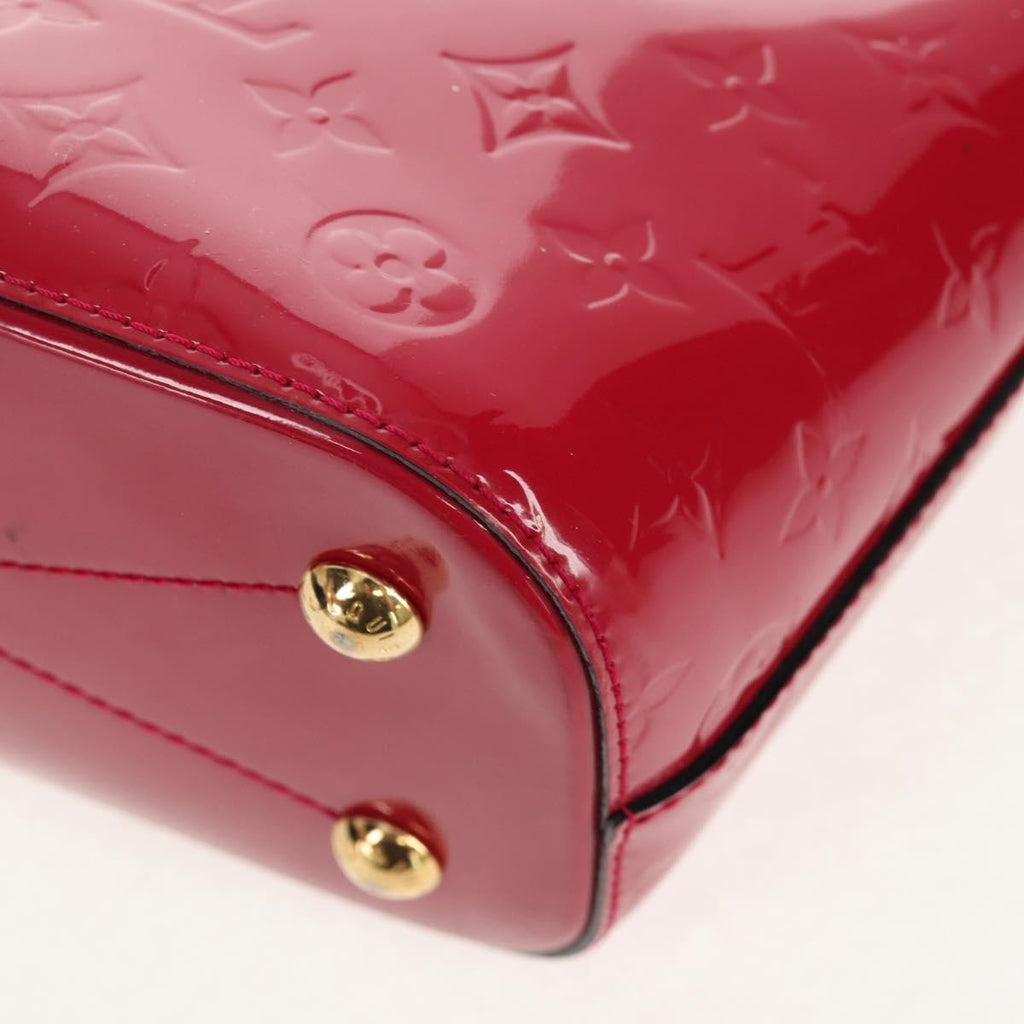 Louis Vuitton Montebello Handbag Monogram Vernis Pink Patent_Leather Handbag