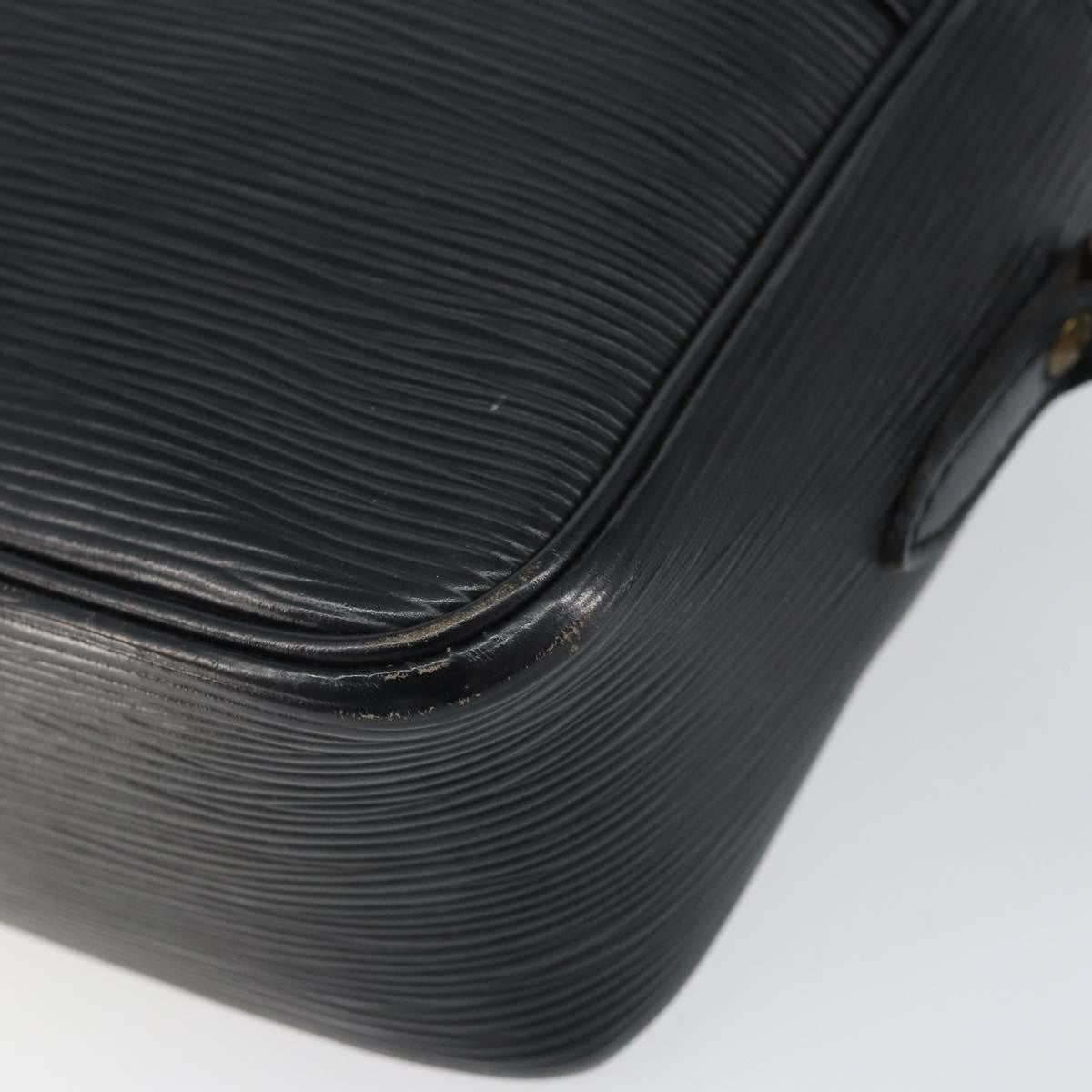 Louis Vuitton Trocadero Handbag Epi Leather Black Leather Shoulder Bag