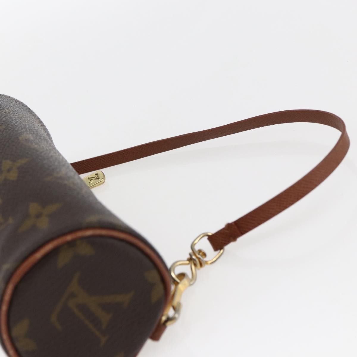 Louis Vuitton Papillon Pochette Monogram Canvas Brown Canvas Clutche & Pouche Bag