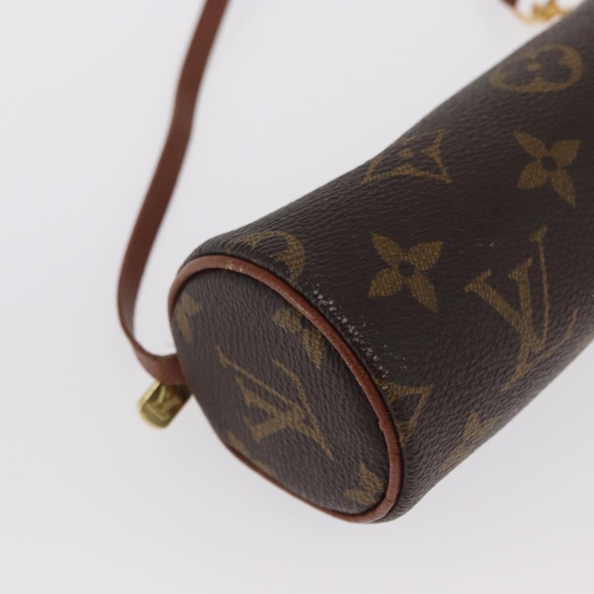 Louis Vuitton Papillon Pochette Monogram Canvas Brown Canvas Clutche & Pouche Bag