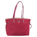 Prada Vintage Tote Tessuto Pink Nylon Tote Bag Bag