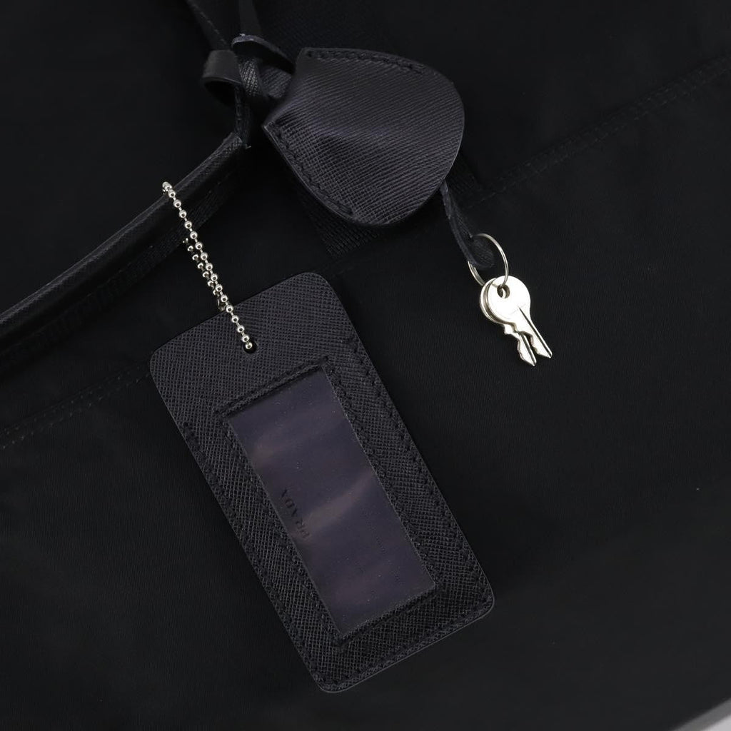 Prada Boston Bag Tessuto Black Nylon Bag