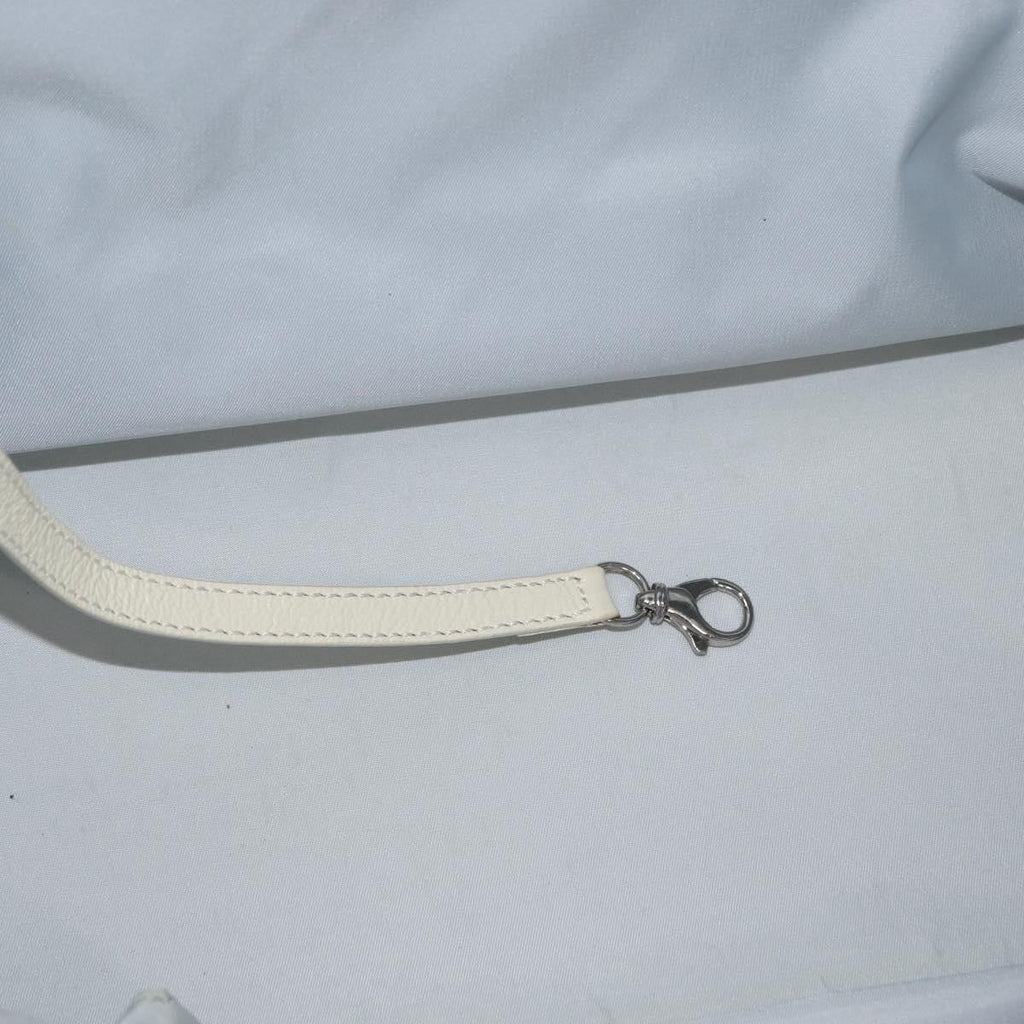 Chanel Biarritz Tote Nylon Silver Nylon Tote Bag Bag