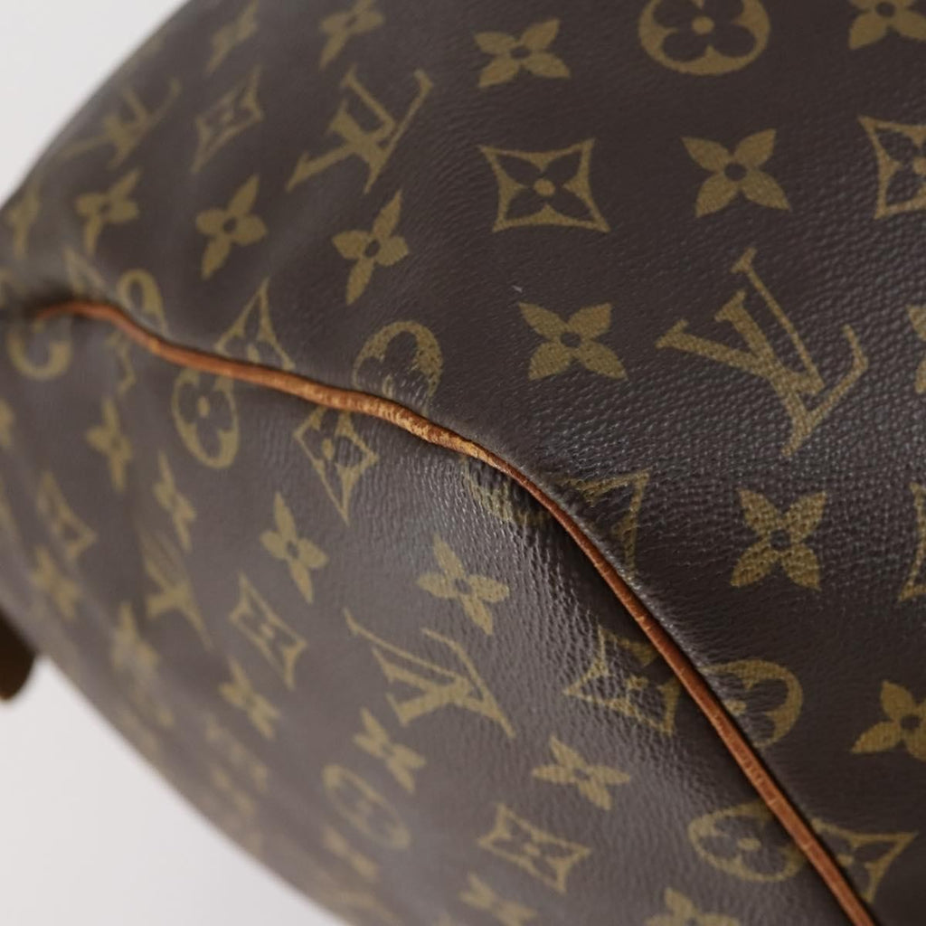 Louis Vuitton Keepall Bag Monogram Canvas Brown Canvas Travel Bag