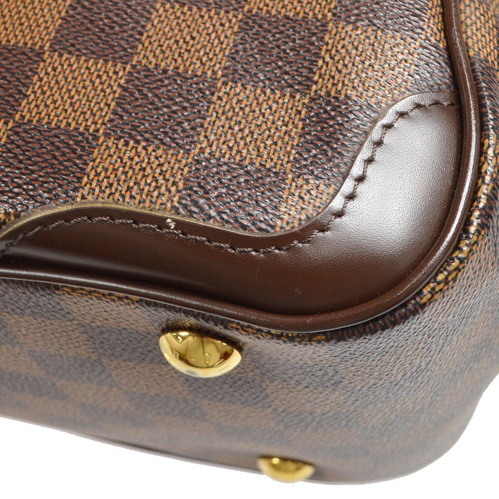 Louis Vuitton Verona Handbag Damier Brown Canvas Shoulder Bag