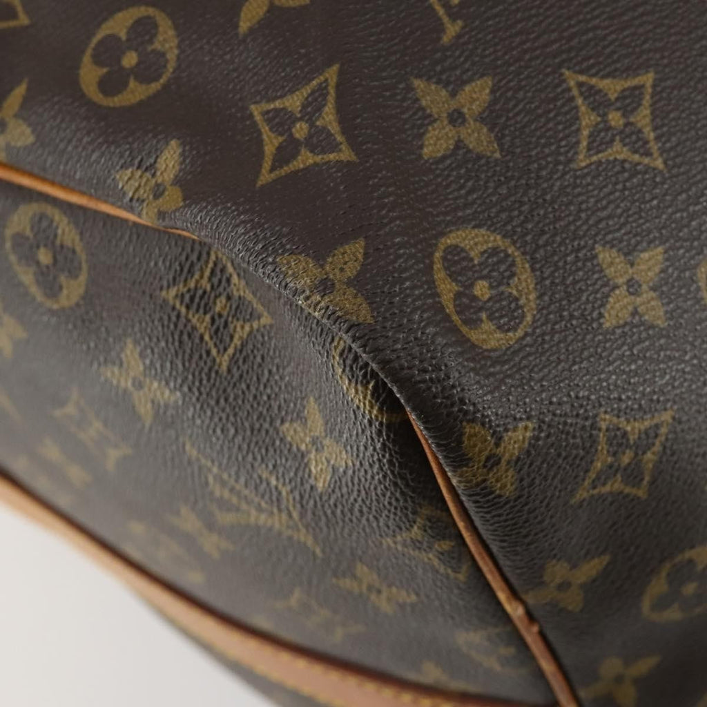 Louis Vuitton Keepall Bandouliere Bag Monogram Canvas Brown Canvas Travel Bag