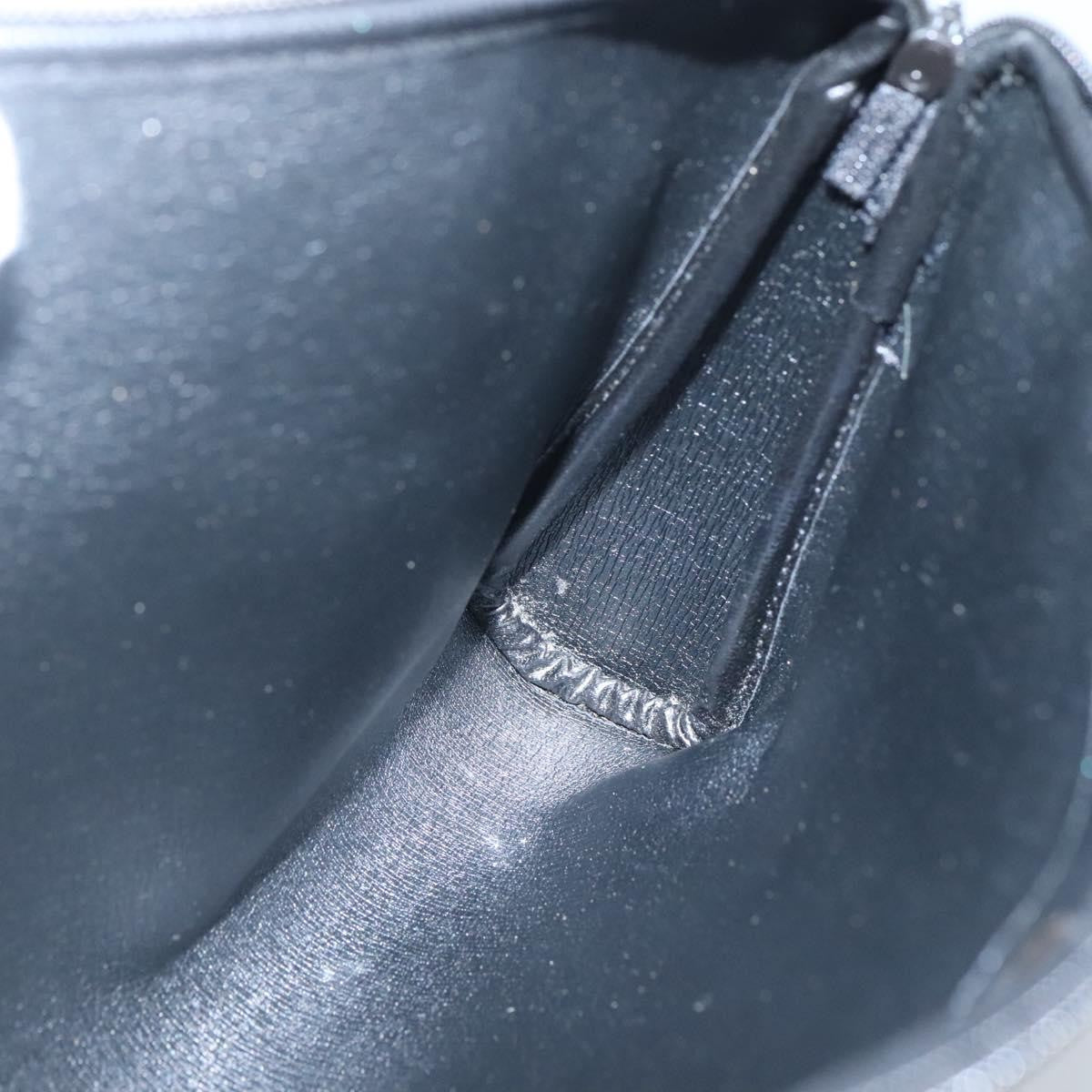 Christian Dior Trotter Pouch Diorissimo Canvas Black Canvas Clutche & Pouche Bag (Pre-Owned)