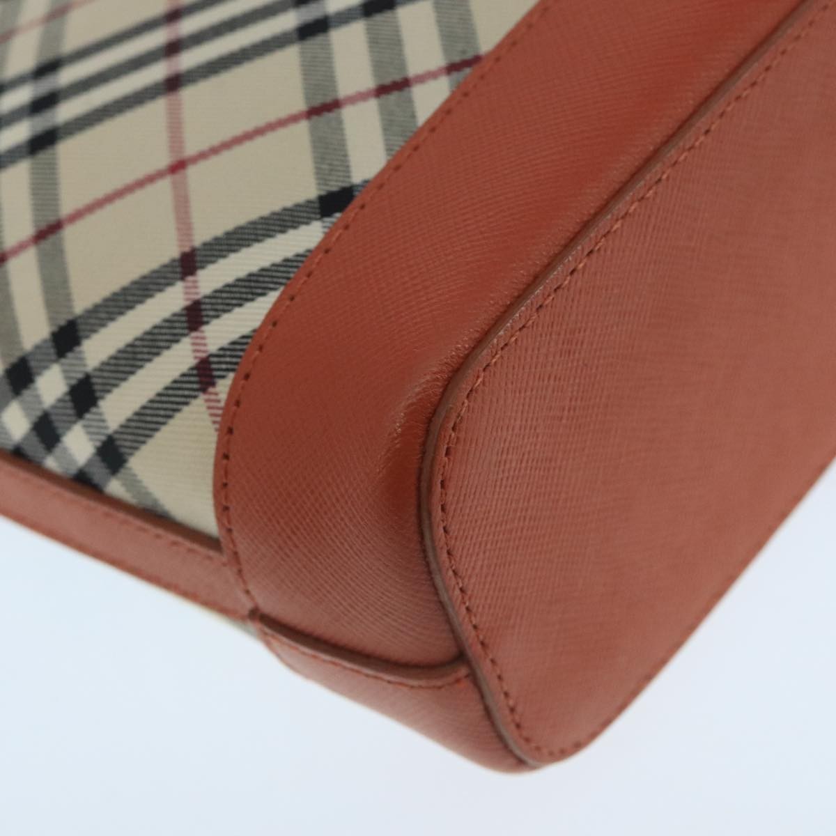 Burberry Nova Check Shoulder Bag Canvas And Leather Beige Canvas Shoulder Bag