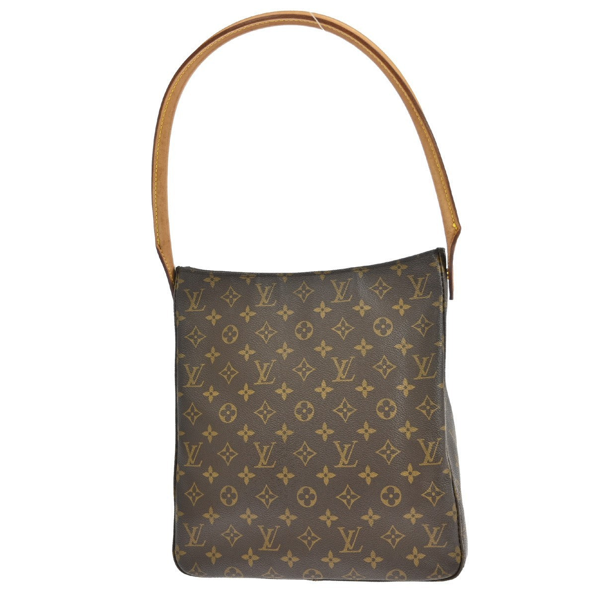 Louis Vuitton Monogram Looping Handbag Monogram Canvas Brown Canvas Shoulder Bag