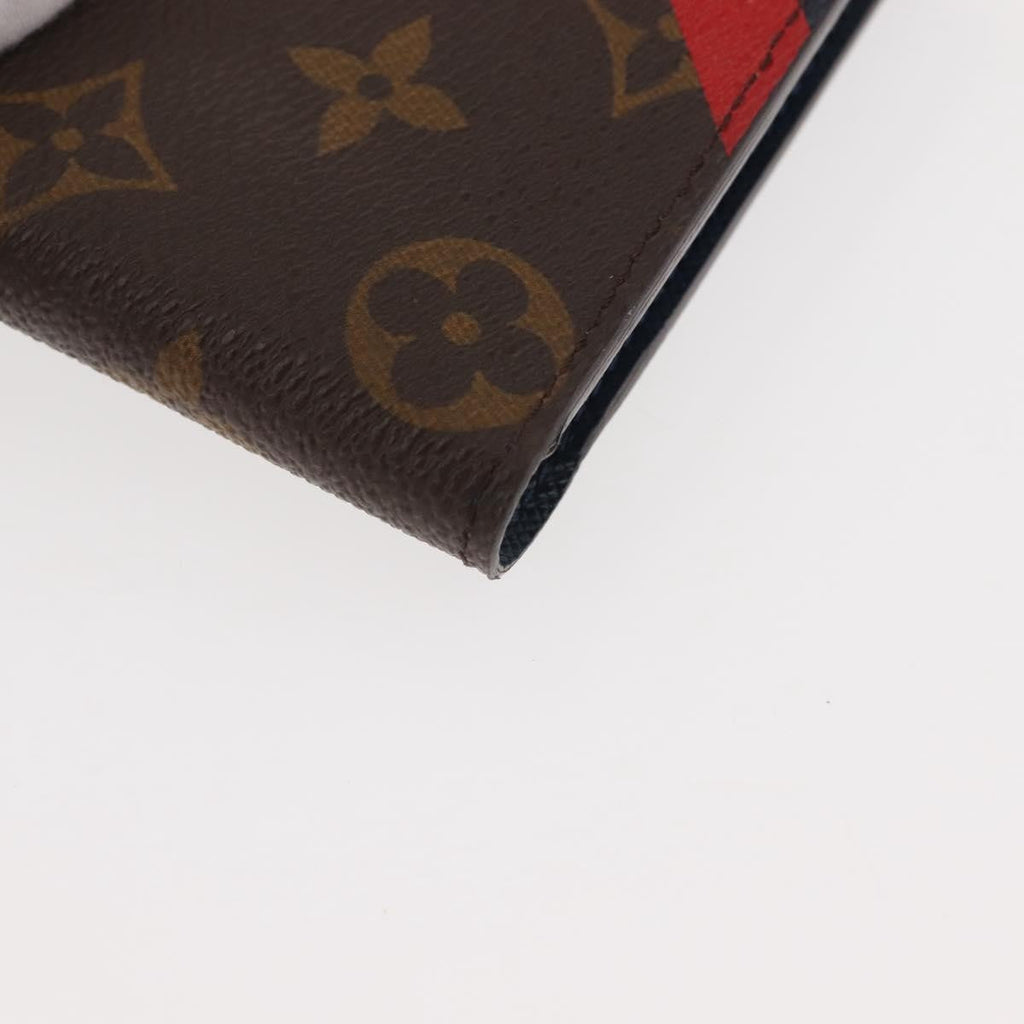 Louis Vuitton Marco Wallet Nm Monogram Canvas Brown Canvas Wallets Accessory