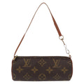 Louis Vuitton Papillon Pochette Monogram Canvas Brown Canvas Clutche & Pouche Bag