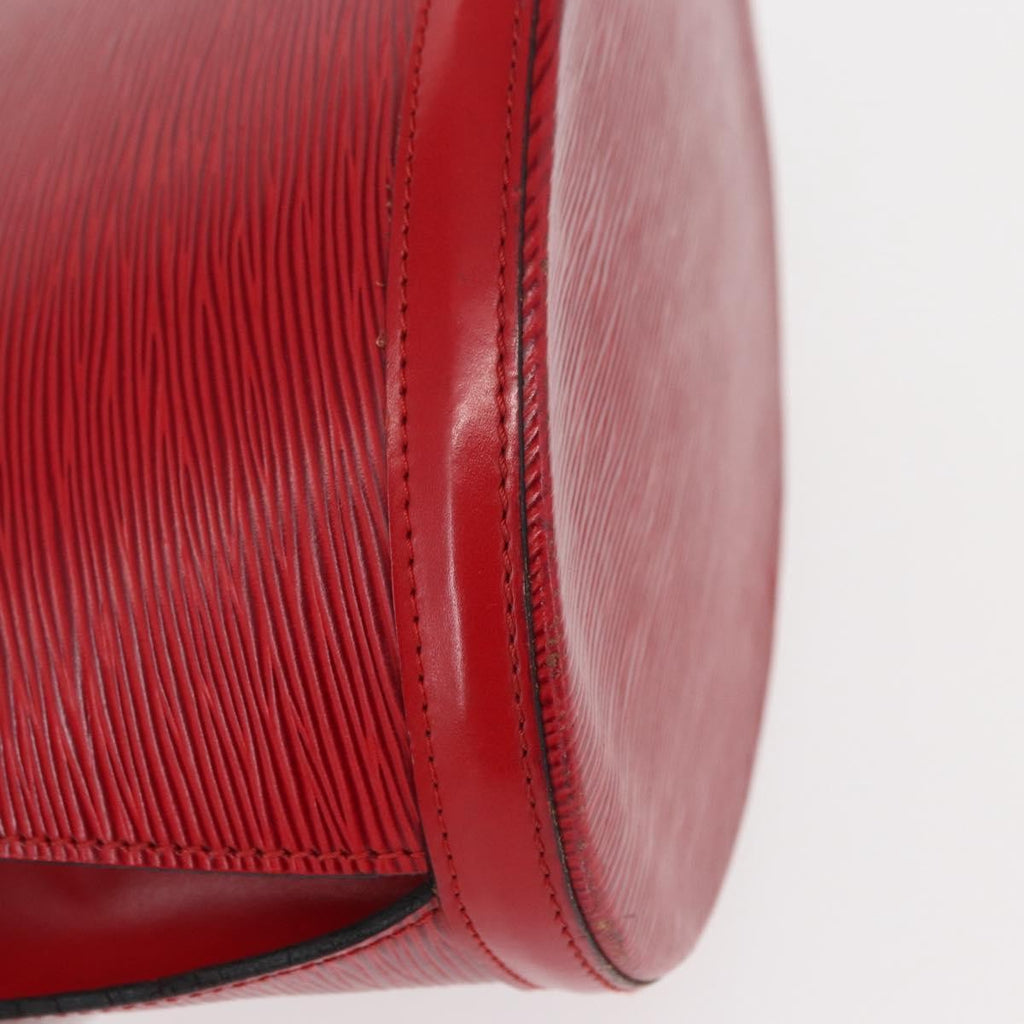 Louis Vuitton Cluny Shoulder Bag Epi Leather Red Leather Shoulder Bag