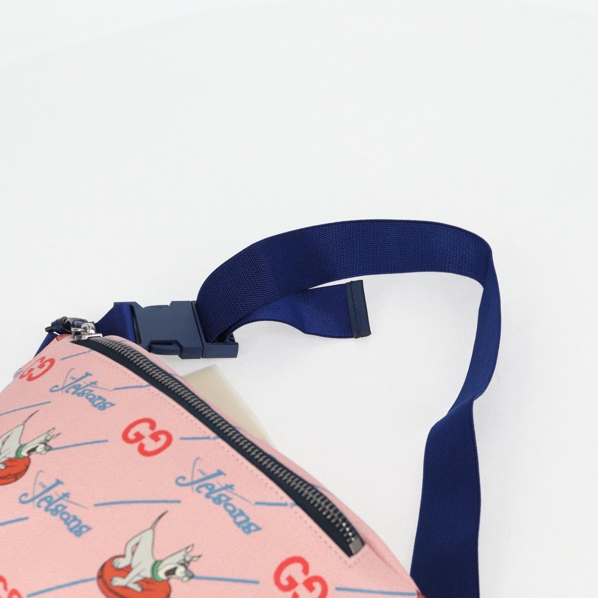 Gucci Children's Belt Bag Gucci X The Jetsons Pink Pvc Shoulder Bag Bag (Pre-Owned)