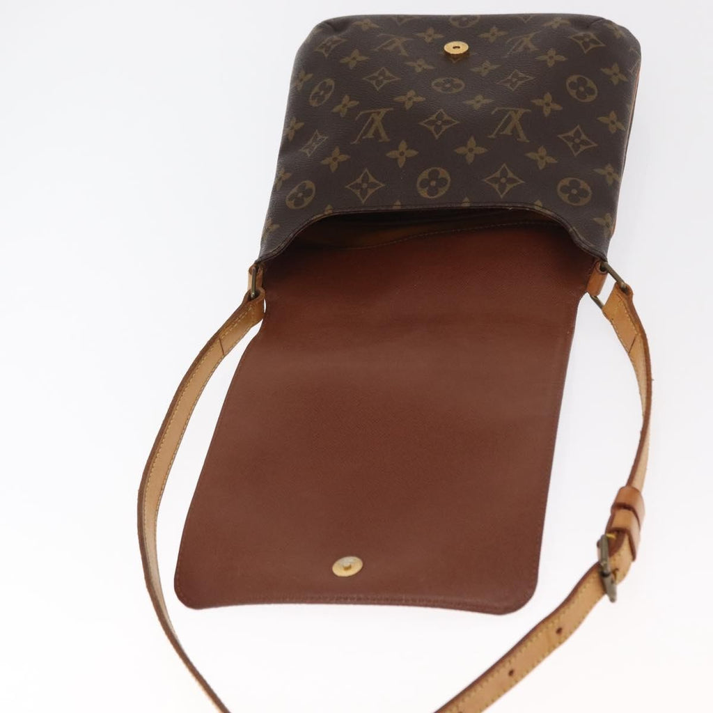 Louis Vuitton Musette Salsa Handbag Monogram Canvas Brown Canvas Shoulder Bag