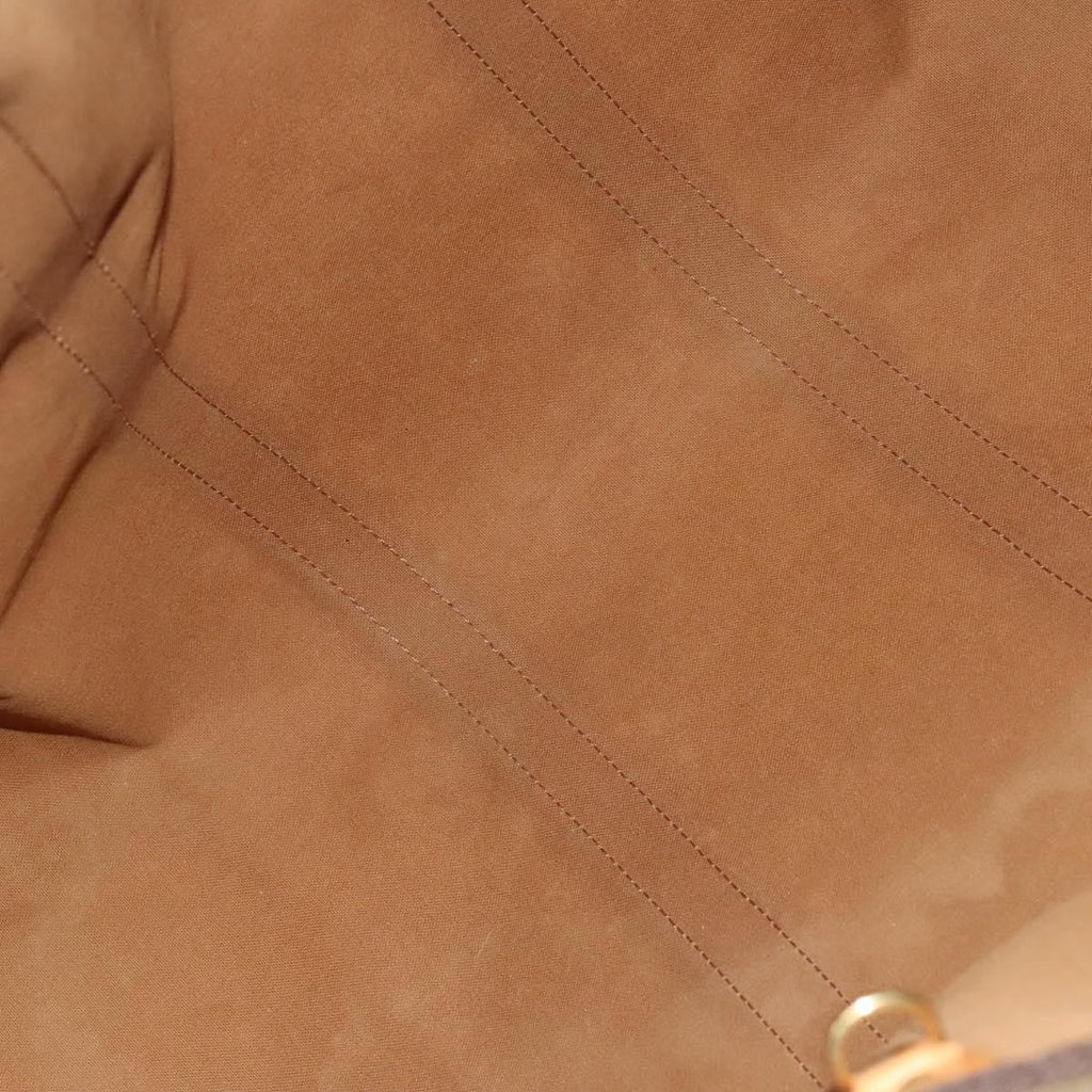 Louis Vuitton Keepall Bag Monogram Canvas Brown Canvas Travel Bag