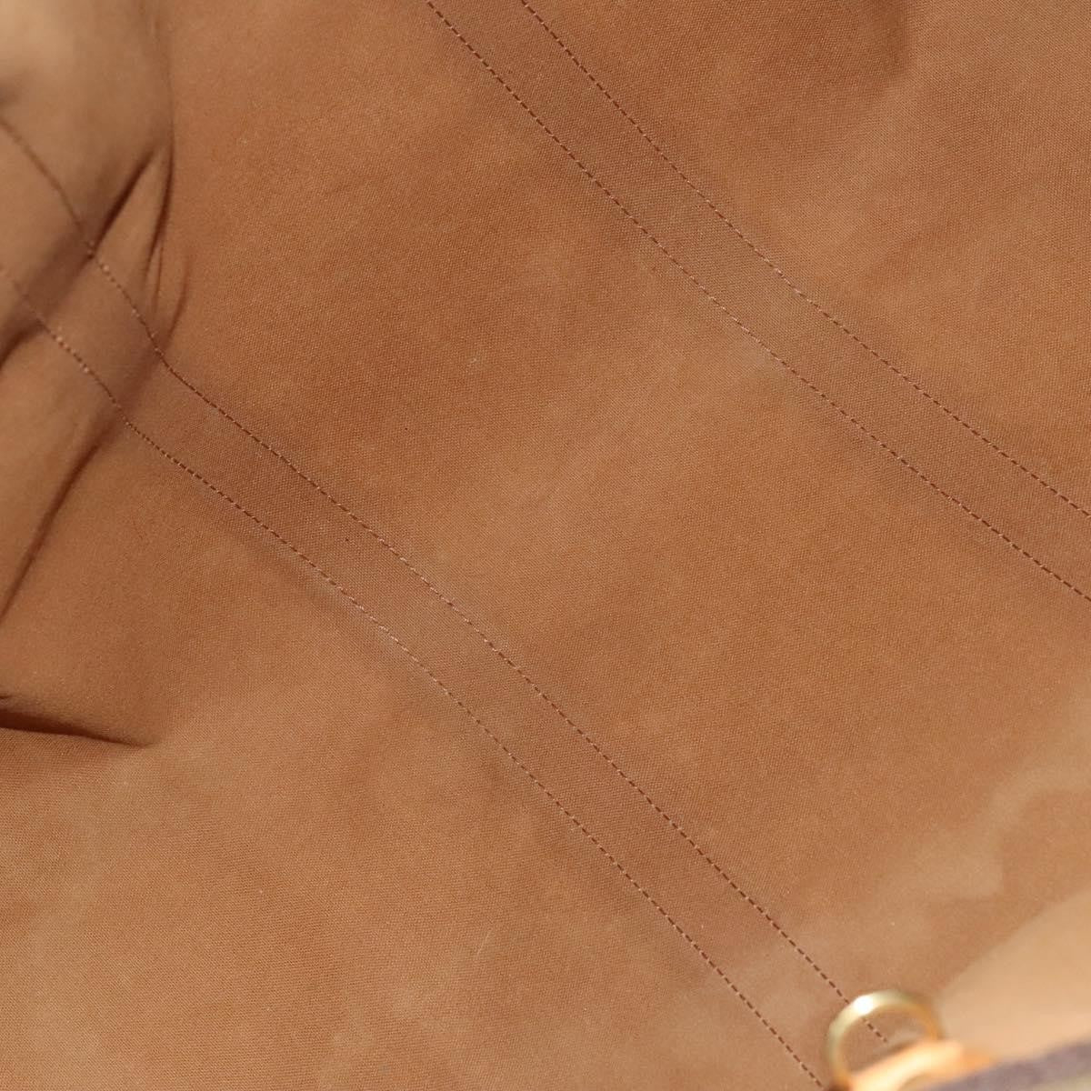 Louis Vuitton Keepall Bag Monogram Canvas Brown Canvas Travel Bag