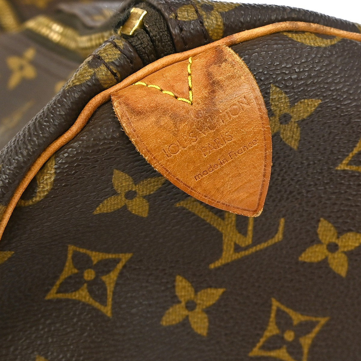 Louis Vuitton Keepall Bag Monogram Canvas Brown Canvas Travel Bag