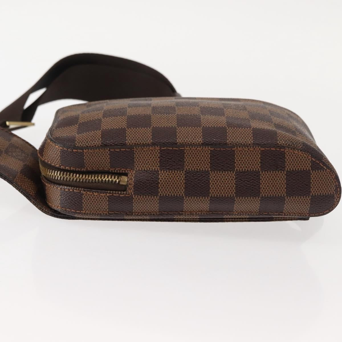 Louis Vuitton Geronimos Waist Bag Damier Brown Canvas Shoulder Bag