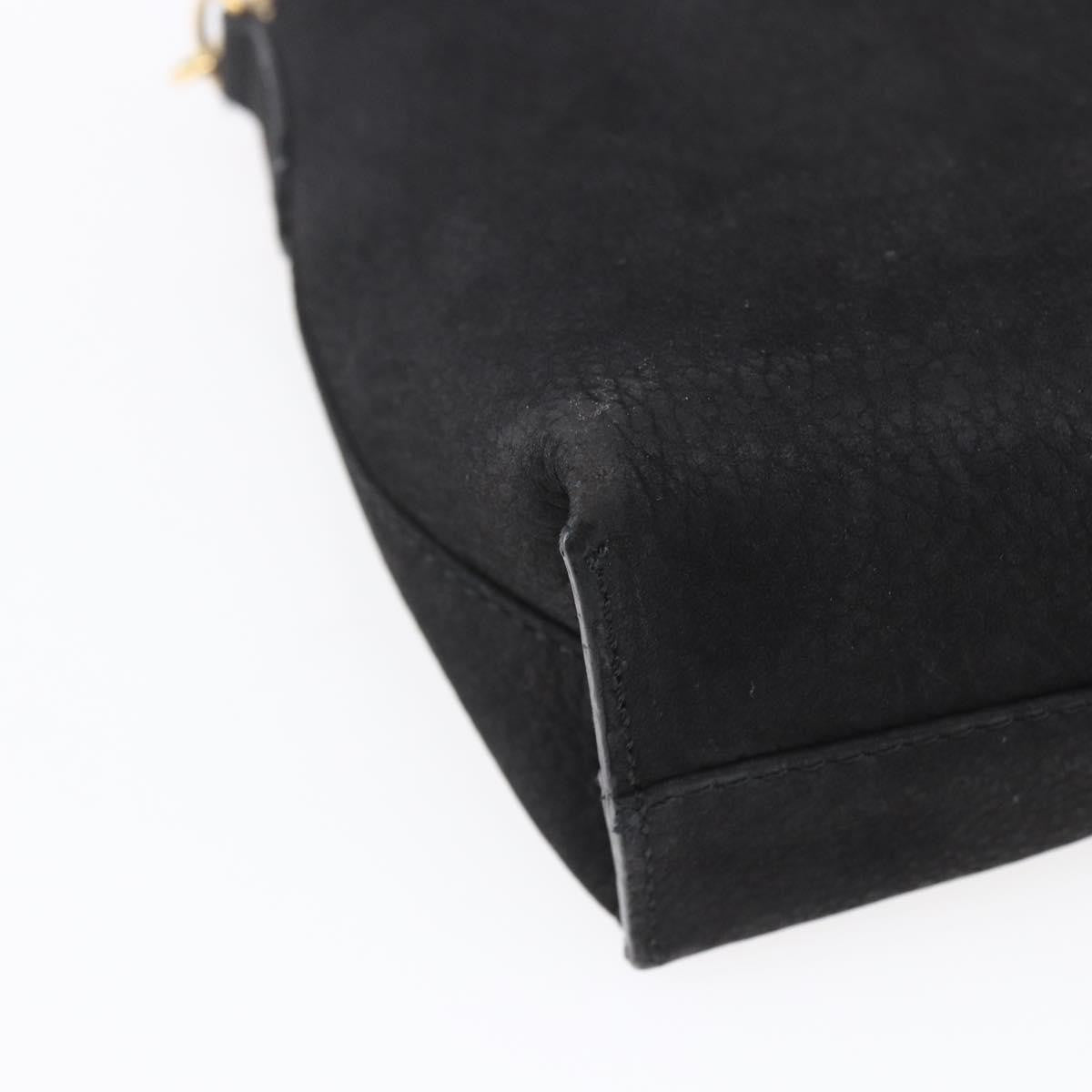 Celine Circle Logo Shoulder Bag Leather Black Leather Shoulder Bag Bag