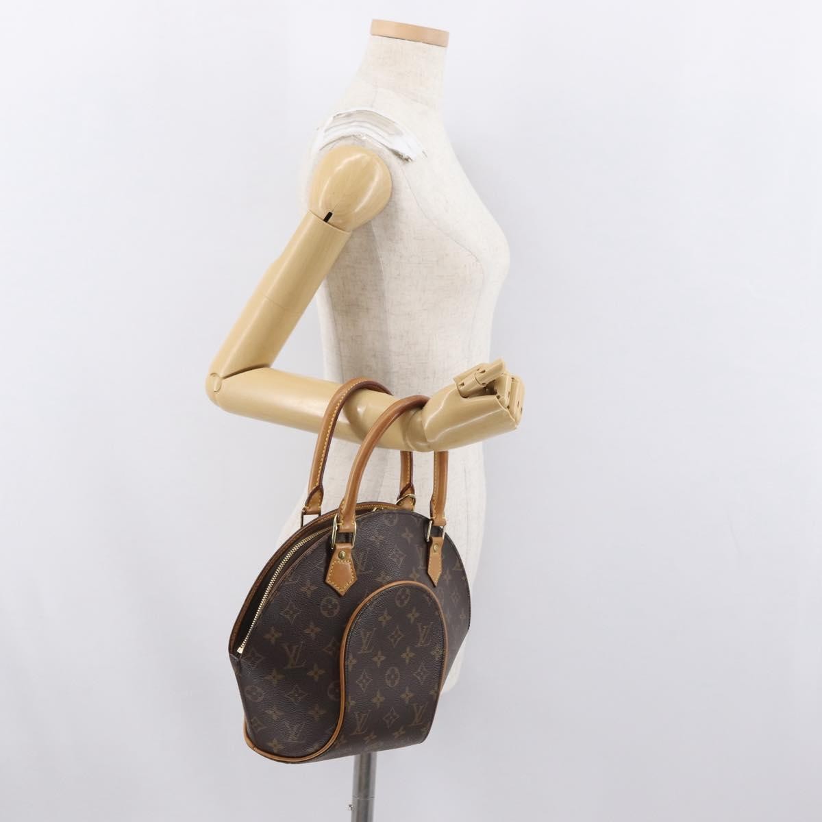 Louis Vuitton Ellipse Bag Monogram Canvas Brown Canvas Handbag