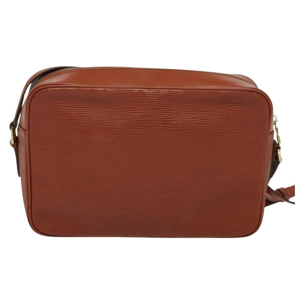 Louis Vuitton Trocadero Handbag Epi Leather Brown Leather Shoulder Bag