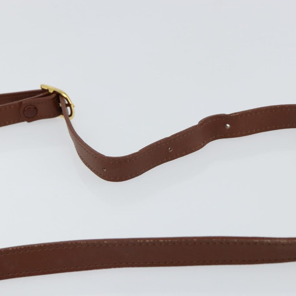 Burberry Vintage Shoulder Bag Leather Brown Leather Shoulder Bag