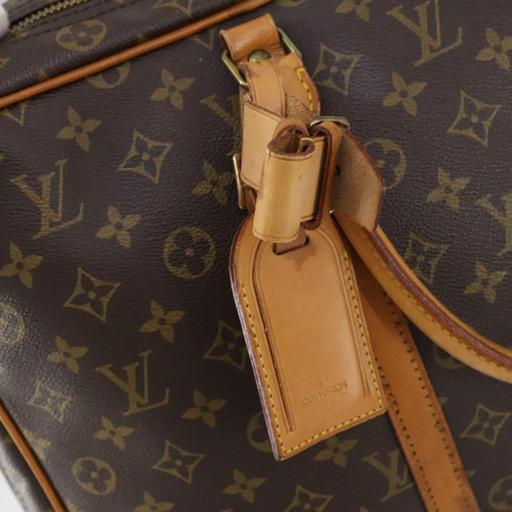 Louis Vuitton Sirius Handbag Monogram Canvas Brown Canvas Travel Bag