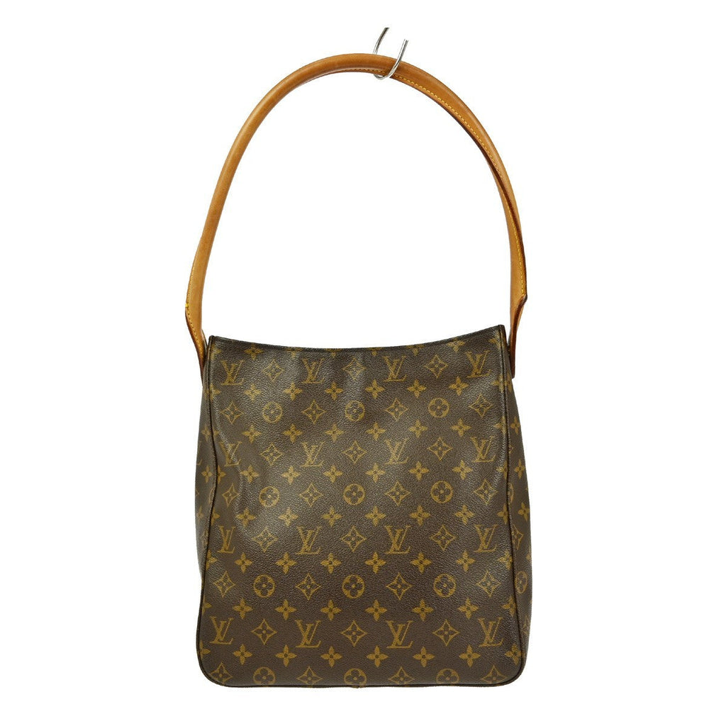 Louis Vuitton Monogram Looping Handbag Monogram Canvas Brown Canvas Shoulder Bag