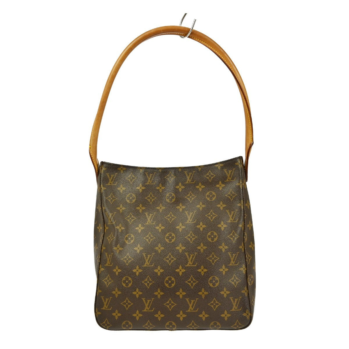 Louis Vuitton Monogram Looping Handbag Monogram Canvas Brown Canvas Shoulder Bag