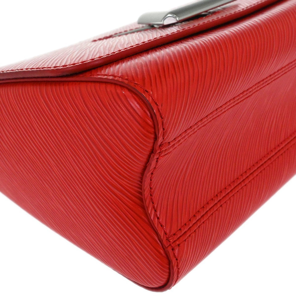 Louis Vuitton Twist Handbag Epi Leather Red Leather Shoulder Bag