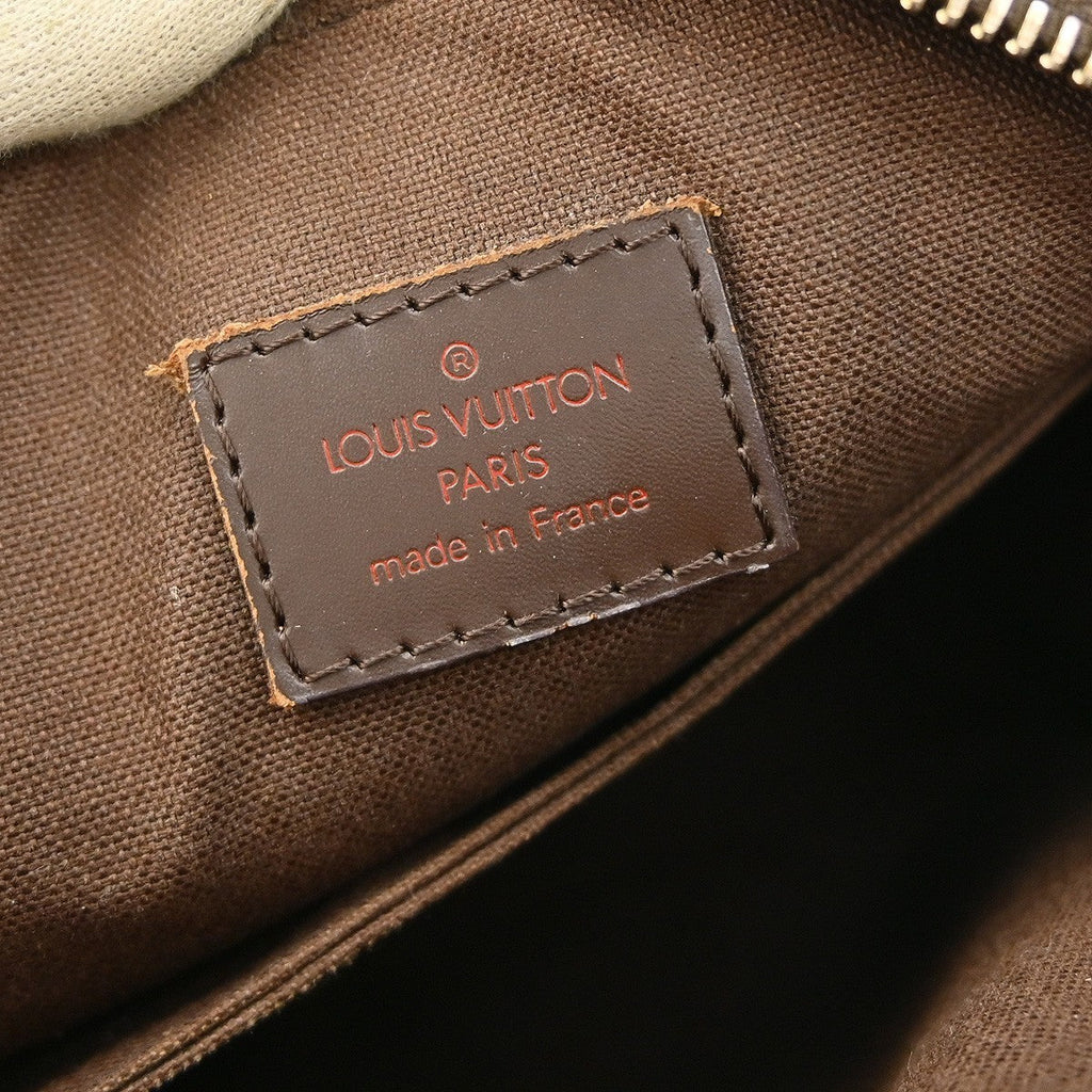 Louis Vuitton Olav Handbag Damier Brown Canvas Shoulder Bag