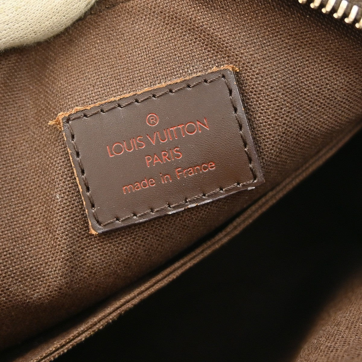 Louis Vuitton Olav Handbag Damier Brown Canvas Shoulder Bag