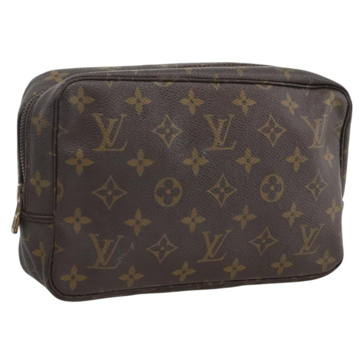 Louis Vuitton Trousse Toilette Monogram Canvas Brown Canvas Clutche & Pouche Bag