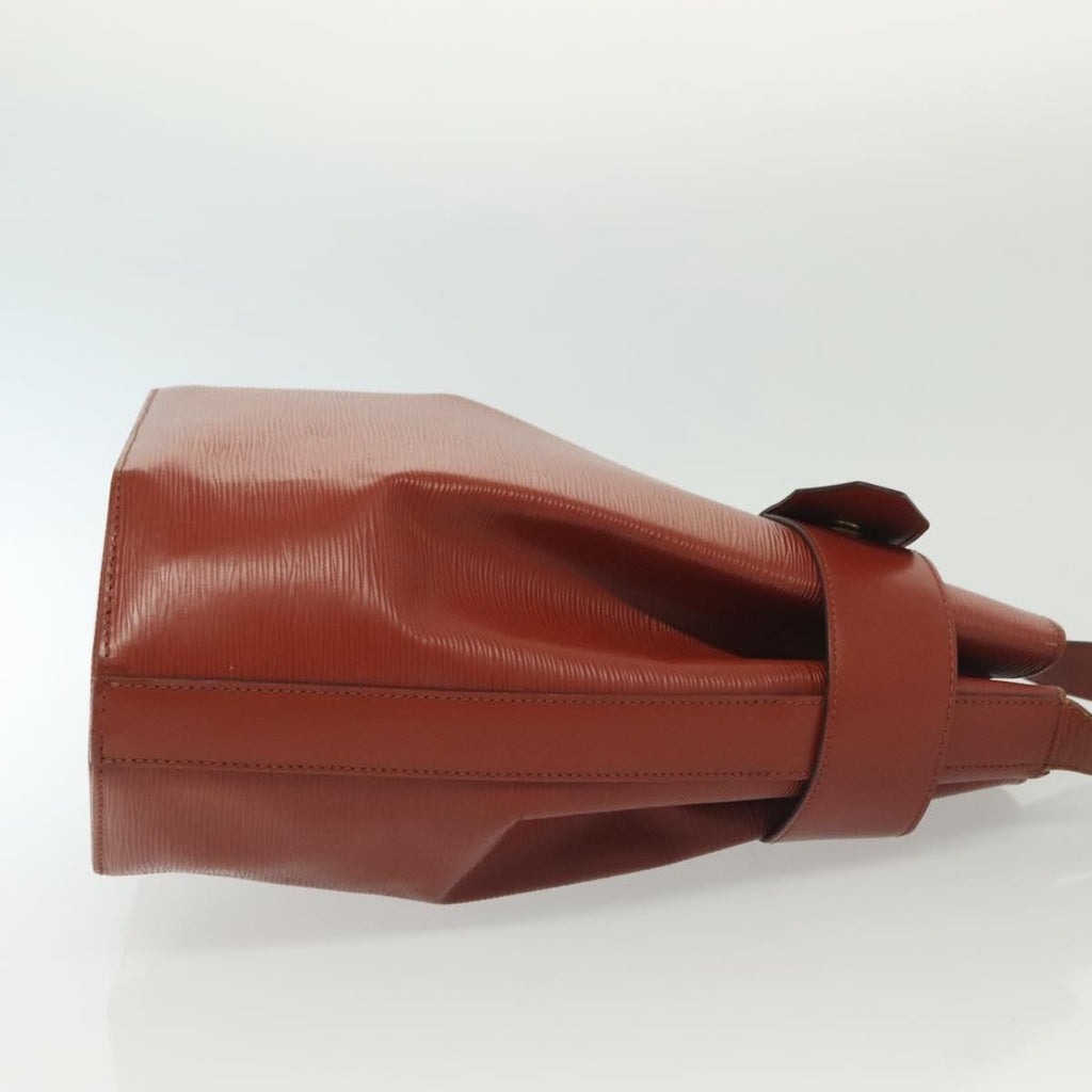 Louis Vuitton Vintage Sac D'epaule Handbag Epi Leather Brown Leather Bag