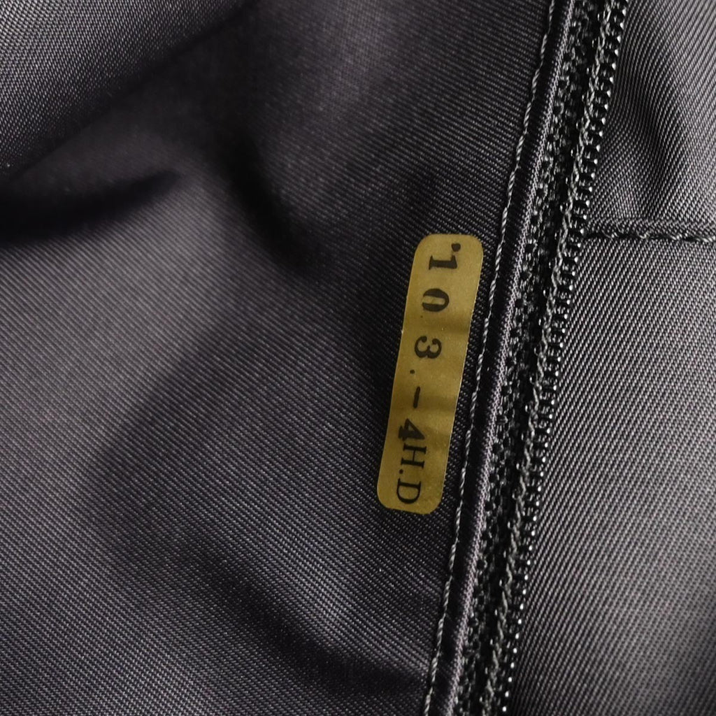 Chanel Biarritz Tote Quilted Coated Canvas Black Leather Tote Bag Bag