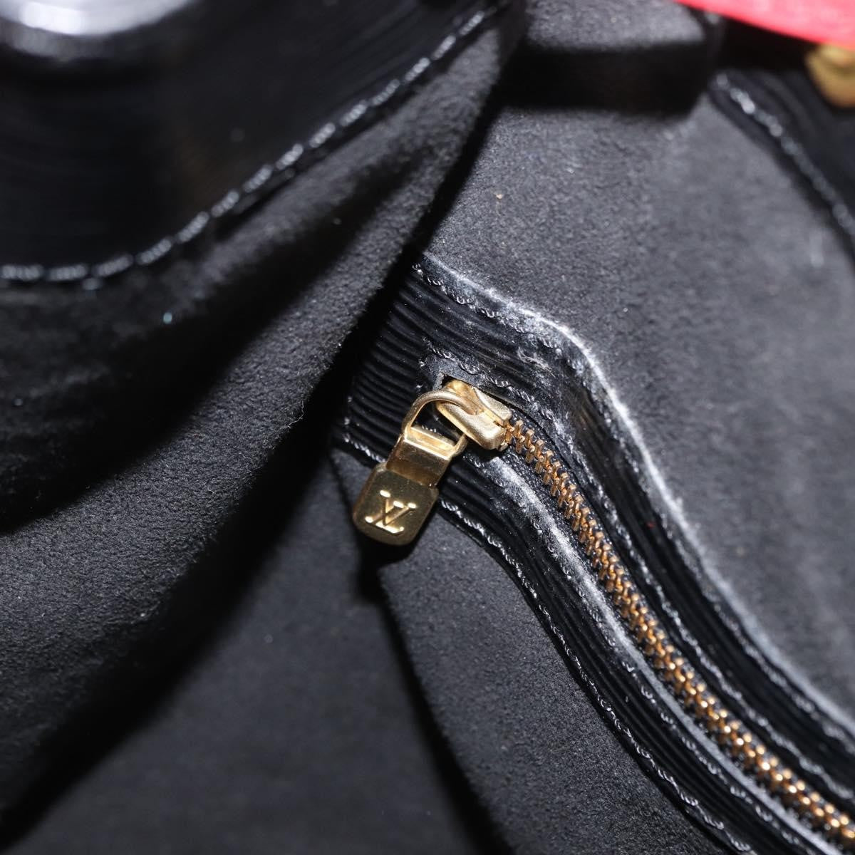 Louis Vuitton Bicolor Noe Handbag Epi Leather Black Leather Shoulder Bag