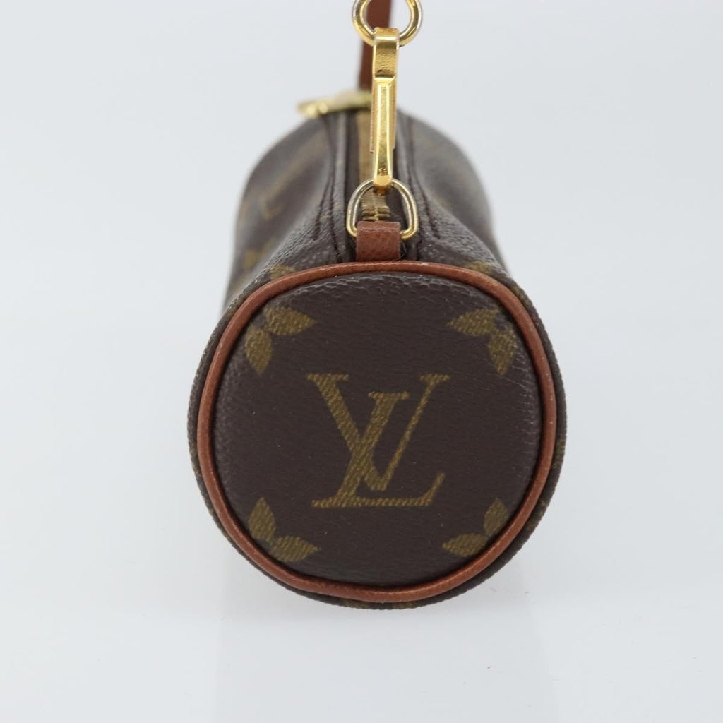 Louis Vuitton Papillon Pochette Monogram Canvas Brown Canvas Clutche & Pouche Bag